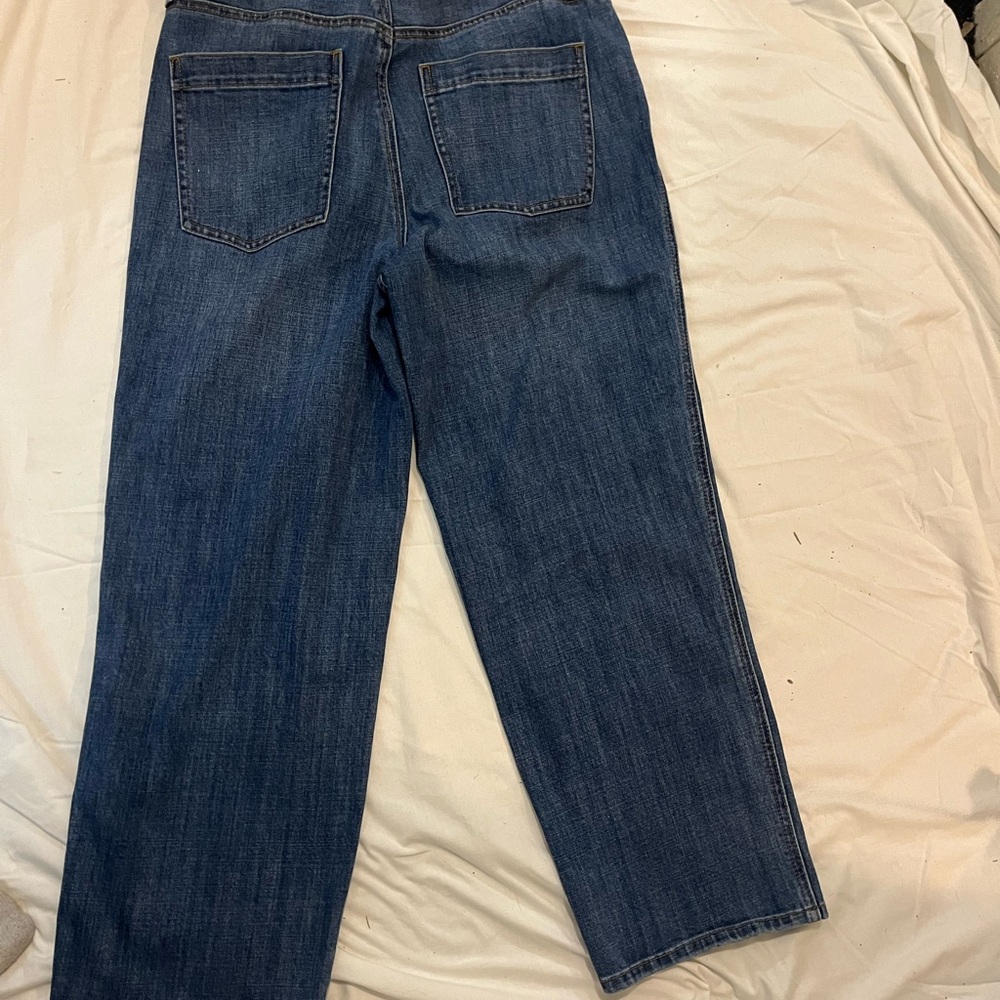 Classic Stove Pipe Blue Denim Jeans